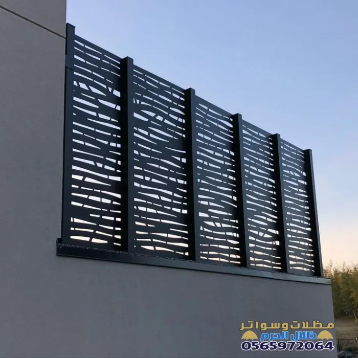 تركيب سواتر حديد ليزر ولكسان وكلادنج في المدينة المنورة