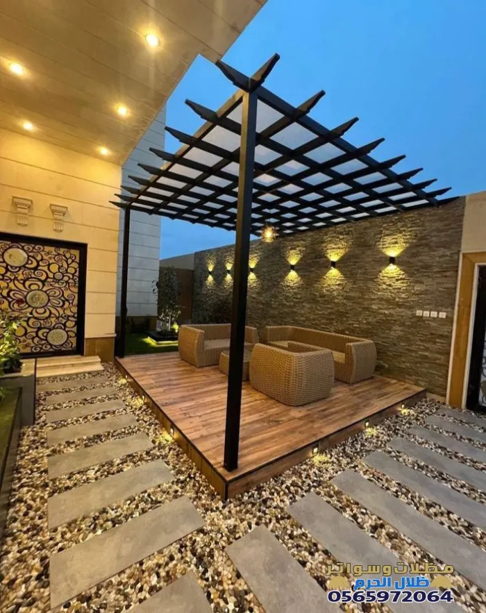 تركيب برجولات حدائق في المدينة المنورة بسعر رخيص